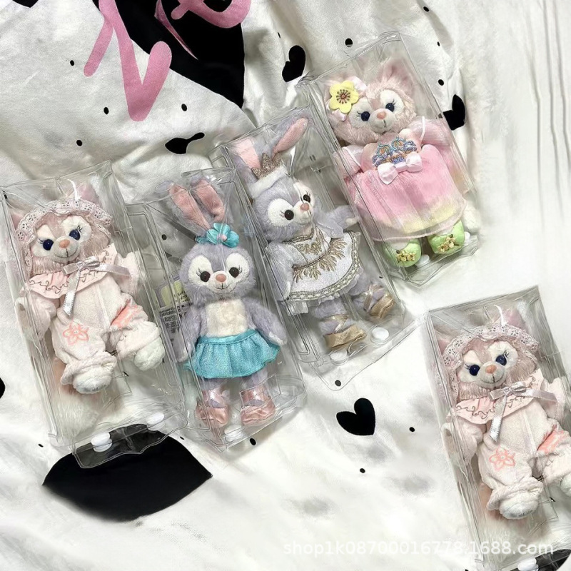 人形ストラップ保護カバー玲娜貝児星黛露キーホルダーバッグ防塵袋人形人形人形人形透明|undefined