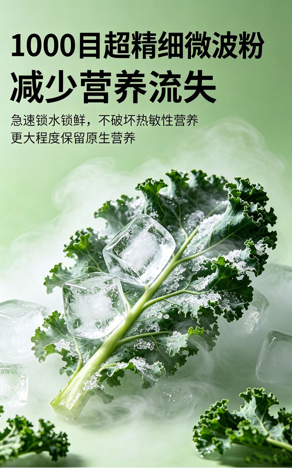Kale Powder Qing Zhi Juice Dietary Fiber Vegetable Drink Mix Folic Acid Meal Replacement 30g Cup key features
