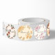 Thank you sticker gift gift 500 1 roll packaging tape sealing paste cross-border adhesive wholesale round