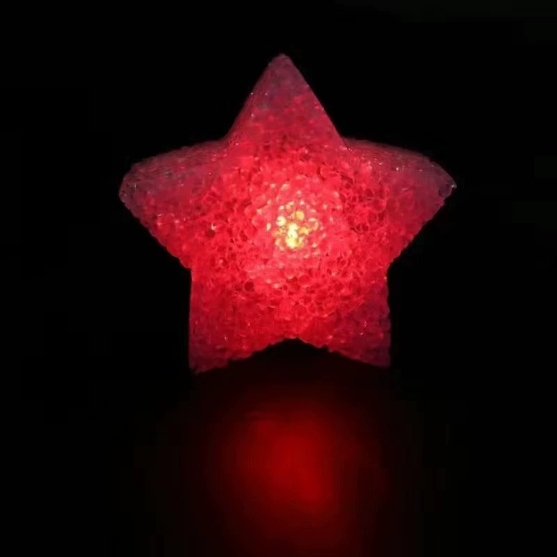 Handheld Star LED Lamp, stage performance prop, 8–20 cm, wrist strap or hand-held