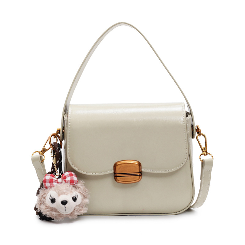 Bolso de tendencia popular de comercio exterior para mujeres 2025, nueva moda extranjera simple bolso de hombro de alta sensación bolso pequeño