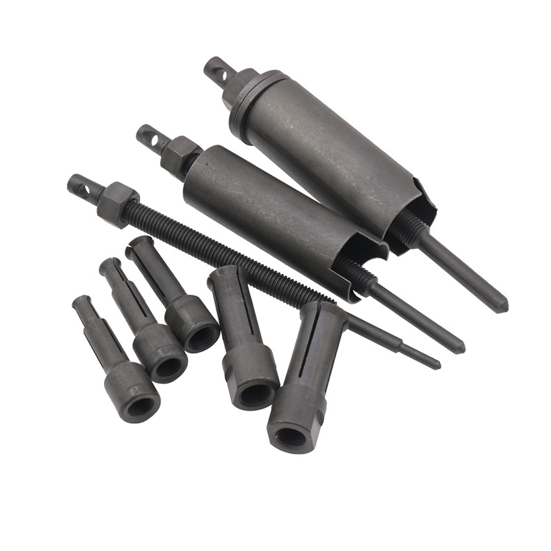 Caja de la motocicleta teniendo herramienta especial marca refinada removedor de rodamientos conjunto de ocho piezas rodamiento extractor especial