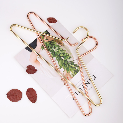 Iron electroplated gold clothes hanger, solid clothes drying rack, children's adult clothes hanger, bed sheet drying rack, thick coat clothes hanger