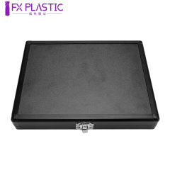 跨境发型师剪刀盒子理发剪工具盒美发工具箱子剪刀包剪发收纳盒子