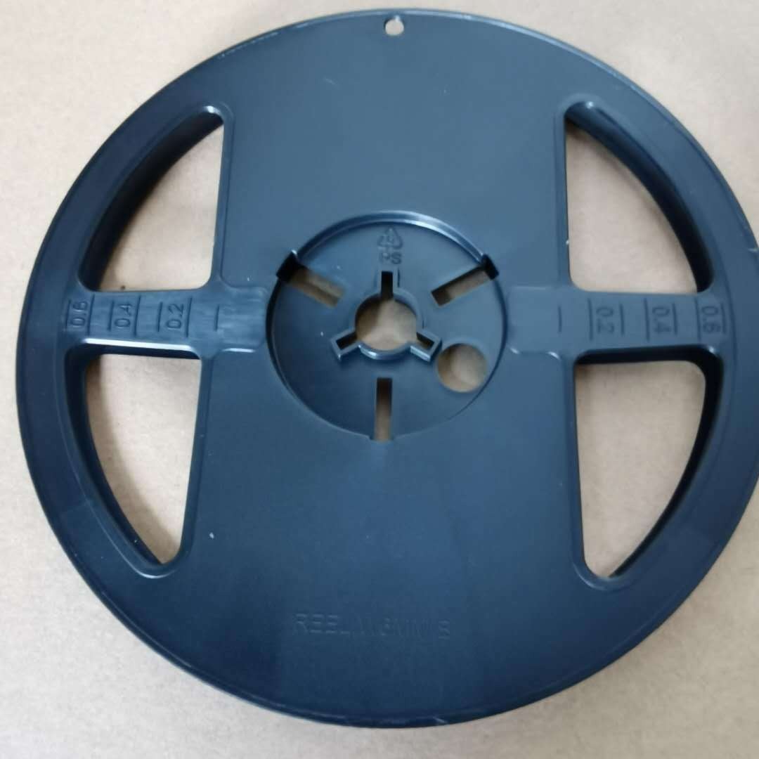 厂家直销直径152MM6寸6MM灯条灯带 载带封装环保黑色卷盘塑胶卷盘