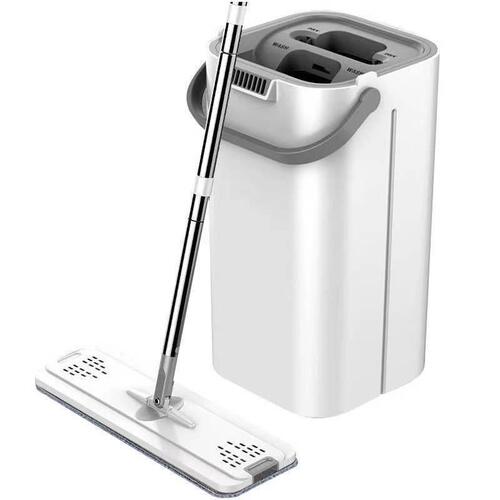 Floor Cleaning Magic for Lazy People, Household Dry and Wet Separation, No Hand Washing, Scratch and Win Flat mop bucket, One Swipe Clean, Wholesale