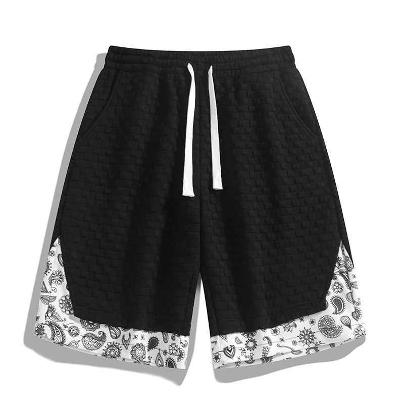 Men's 2024 Summer Fitness Cooling Quick-Drying Thin Training Breathable Five-Point Shorts