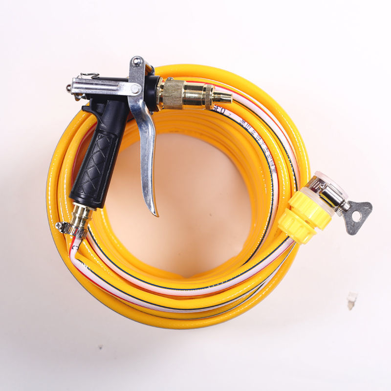 Car wash high pressure water gun suit garden watering flowers watering vegetables high strength poly pressure nozzle water gun universal hose car wash