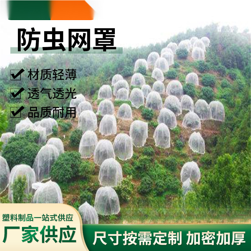 跨境植物束口果树植物防鸟网 花园网 防虫网片 蔬菜覆盖网防虫罩