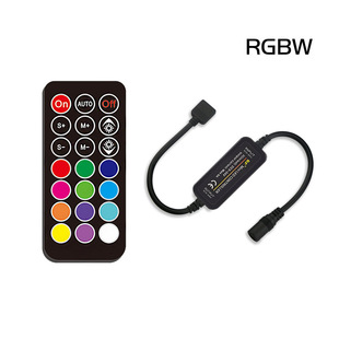 RF Mini LED Controller Light Strip Controller E-commerce suit Hot Selling 4-in -1 RGBW Controller