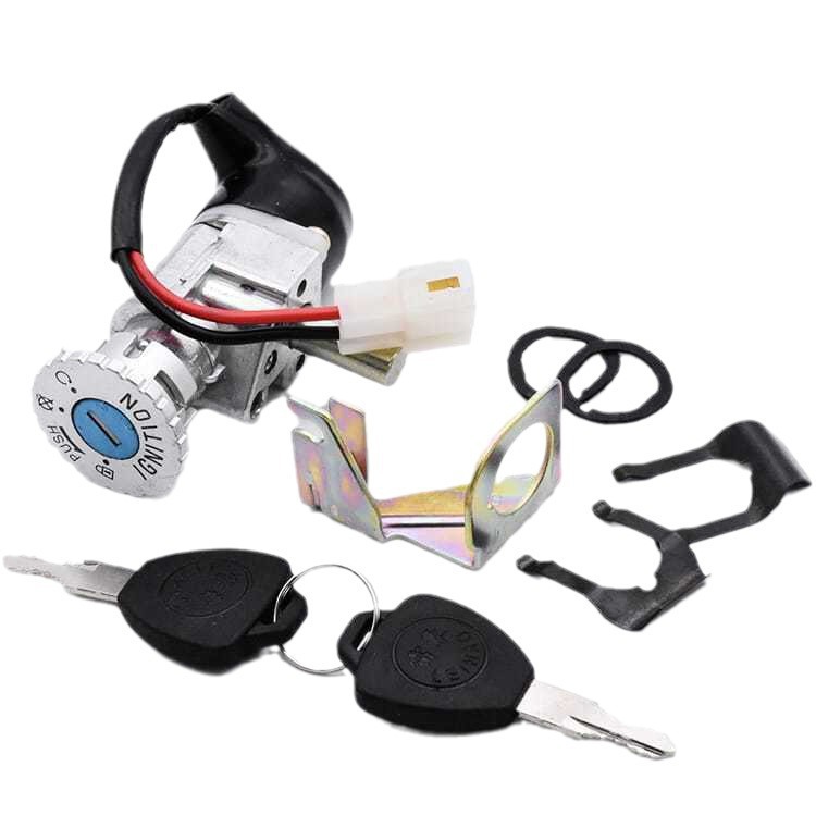 Vehículo eléctrico Tianhongyun puerta eléctrica bloqueo de grifo bloqueo de dos líneas enchufe Tianhongyun batería coche llave de alimentación accesorios de interruptor