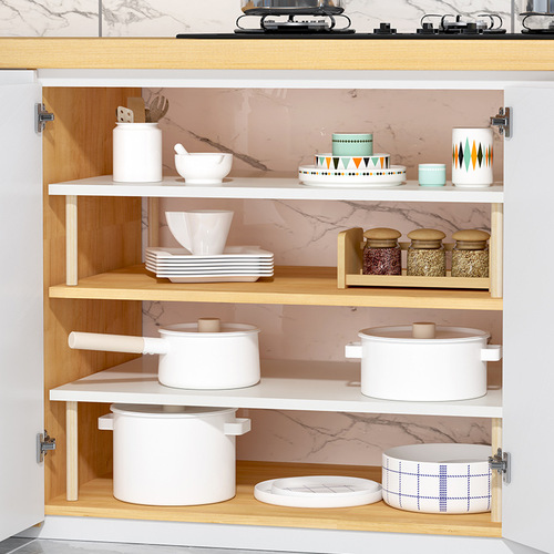Wardrobe layered partitions, kitchen shelves, divided storage in the wardrobe, shoe cabinets, layered racks
