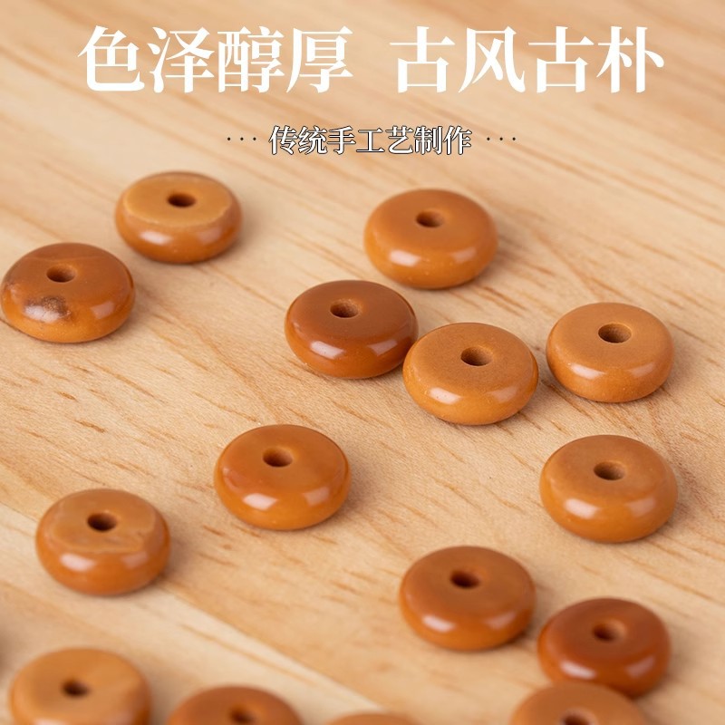 天然橄榄核隔片饰品文玩金刚菩提隔珠垫片diy手串配饰批发