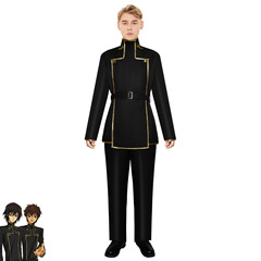 Rebel Lelouch cosplay costume for Halloween, Lelouch cosplay anime performance costume