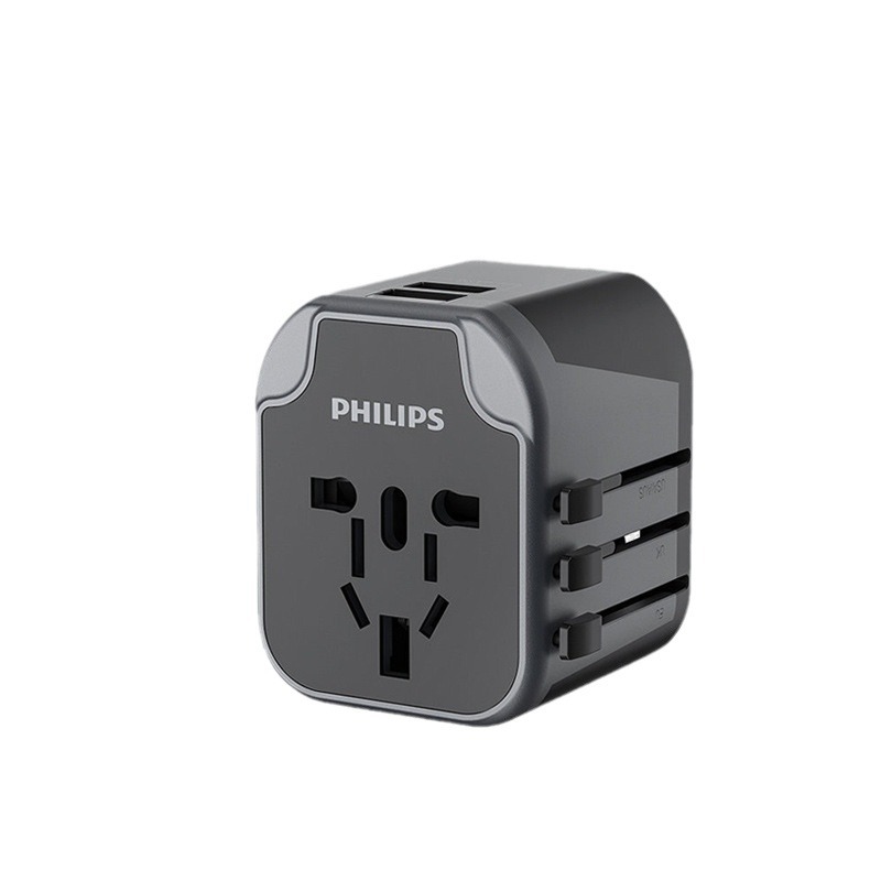 El enchufe de conversión de Philips va al extranjero, Japón, estándar británico, estándar americano, estándar europeo, estándar australiano, artefacto británico, universal global 1001