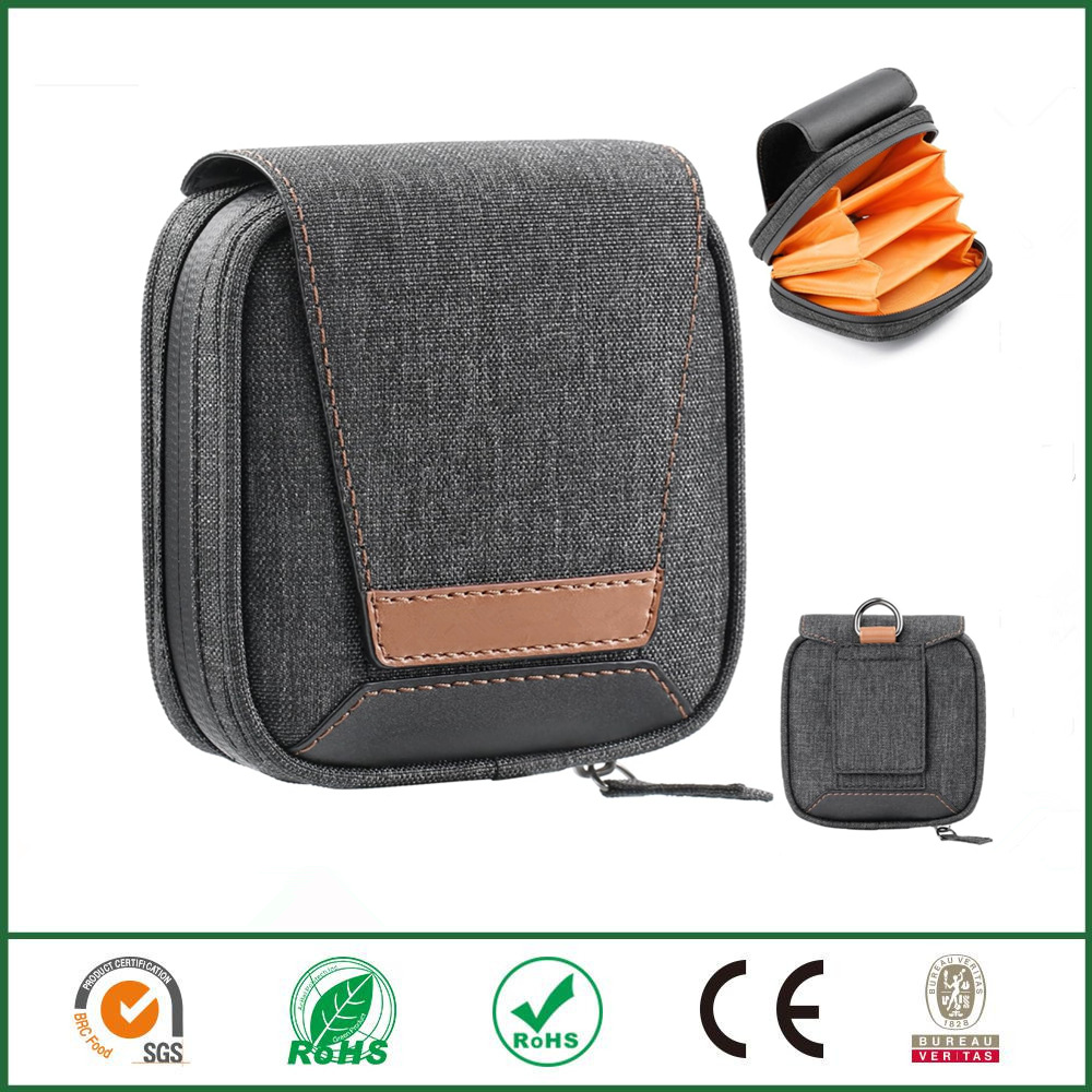 95毫米太阳能过滤袋相机镜头滤镜存储包4片装时尚防水相机滤镜包