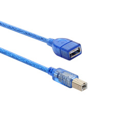 USB母转打印机方口公转接头 A型对B型 BM公转换2.0设备转接线接口