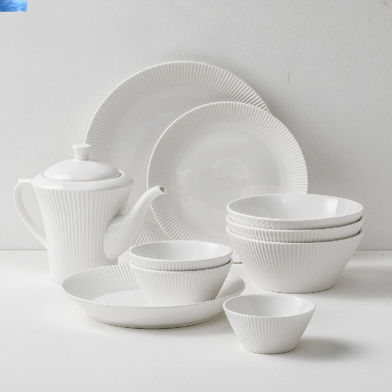 Ceramic dinner plate, tableware, Nordic style