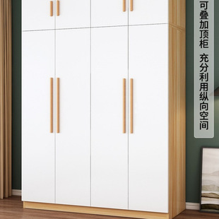 W Wardrobe for Home Bedroom Rental House Economical Popular Simple Assembly Wooden Children's Storage Cabinet Z