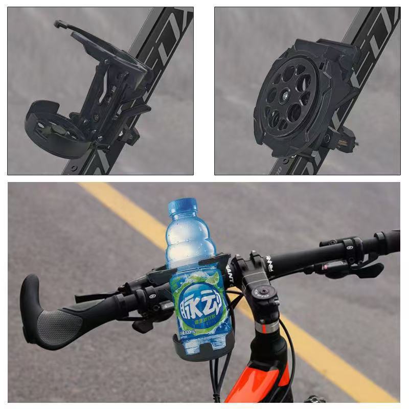 Cross-border electric vehicle-specific water cup holder, motorcycle coffee cup holder, bicycle handlebar water bottle universal mount