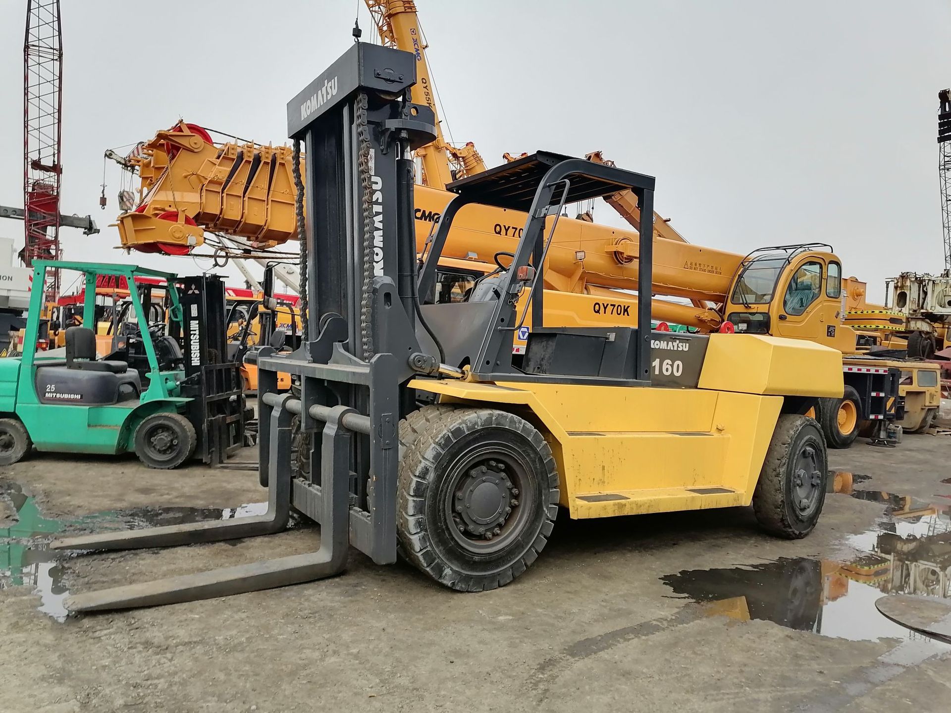 komatsu 16t forklift 小松16吨叉车二手