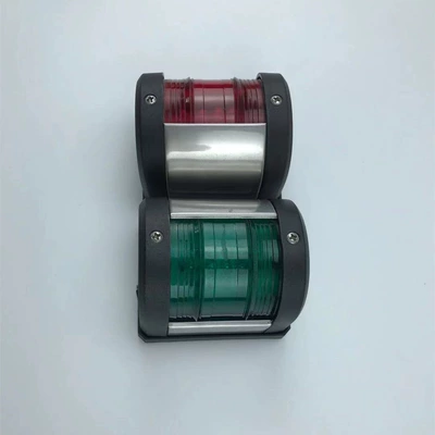 Avtomobil ehtiyat hissələri: and Right Red and Green Portside Lights - medium-stainless-steel-left-right-side-lights-set-of-2-black-shell