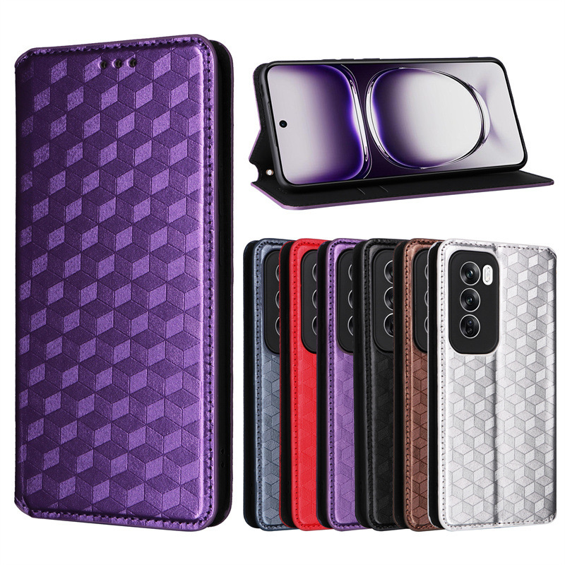 For OPPO Reno12 Pro 5G Mobile Phone Case Reno 12 Three-Dimensional Pattern Leather Case Magnetic Suction Flip Insert Card Outside For OPPO Reno12 Pro 5G Mobile Phone Case Reno 12 Three-Dimensional Pattern Leather Case Magnetic Suction Flip Insert Card Outside