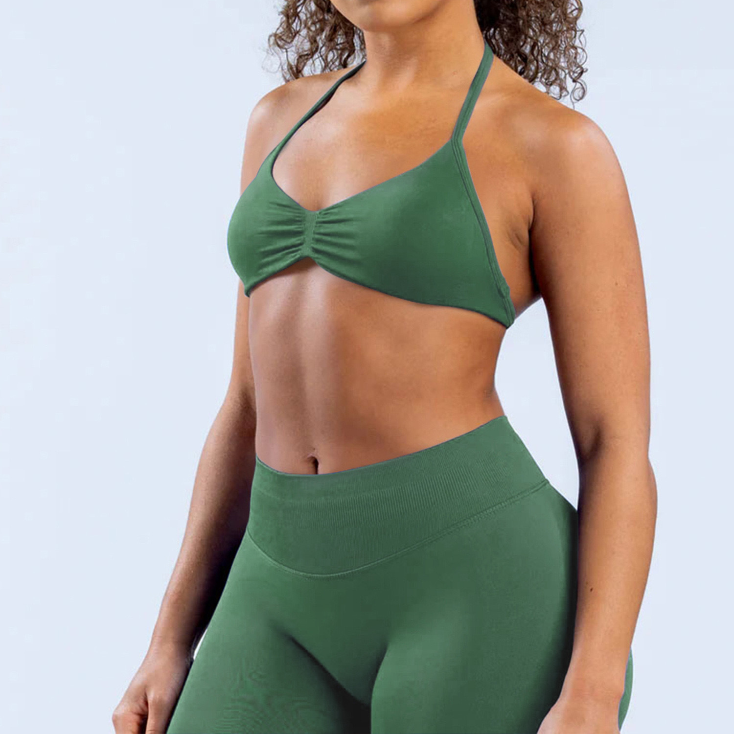 DFYNE AliExpress TK Venta caliente Sujetador pequeño Pantalones cortos Traje de pantalones Yoga Fitness Deportes Casual Traje transpirable