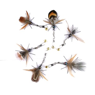 Cat stick replacement head small flying insect replacement head wholesale original design source manufacturers
