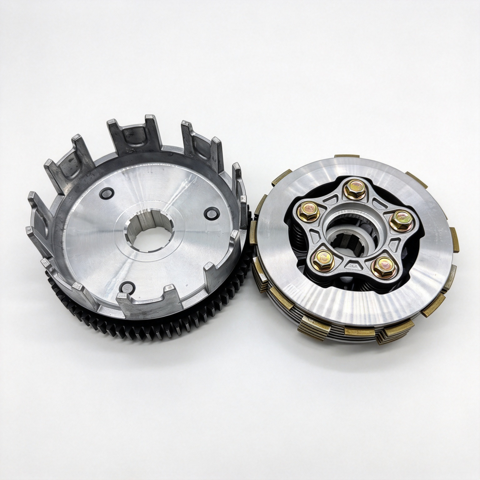 Suitable for Tricycles and Motorcycles, Sl300 Type Clutch Assembly, 5 Columns 6 Plates, Large Drum Large Hole/Small Hole Motorcycle Parts