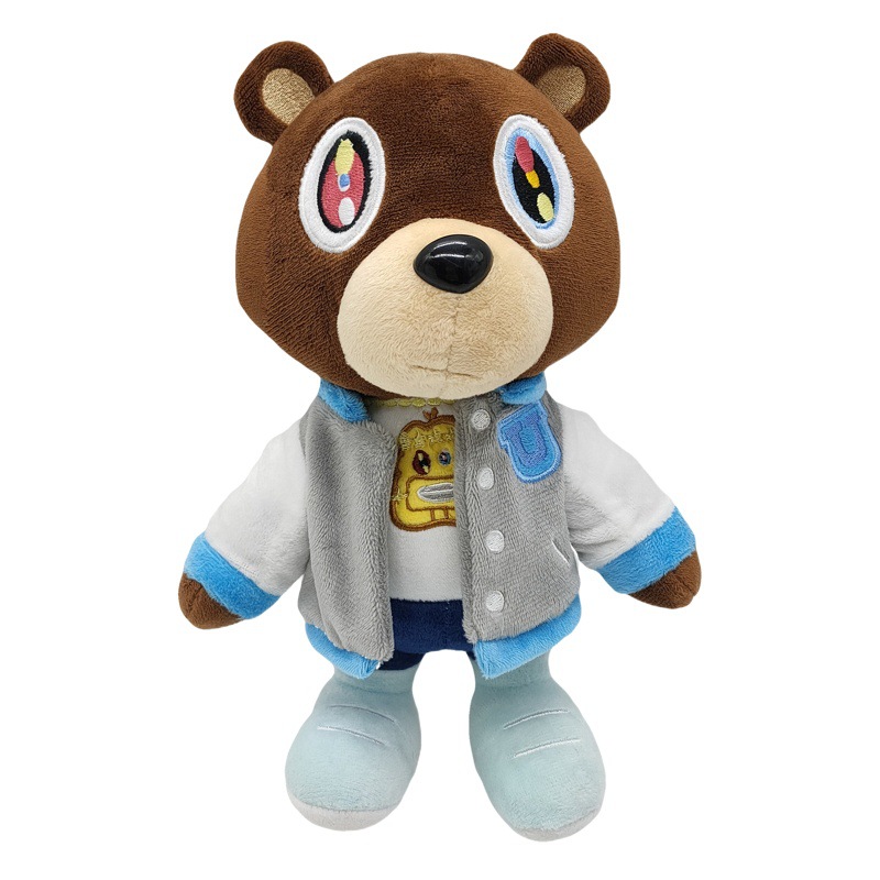 Transfronterizo nuevo oso de peluche Kanye oso de peluche mismo oso de peluche muñeca de juguete