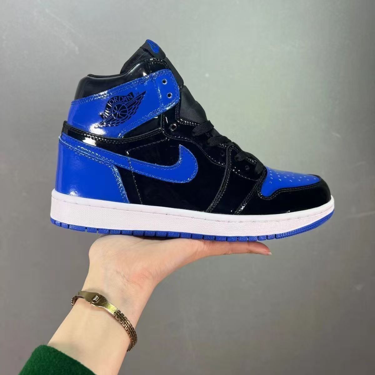 aj1 alta marca azul gris super tamaño de moda zapatos deportivos masculinos retro zapatos casuales azul 48 talla 49 talla 50 talla