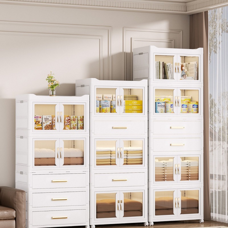 免安裝兒童衣櫃寶寶衣服整理箱嬰兒衣櫥家用簡易抽屜式收納儲物櫃