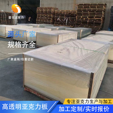 亚克力板材厂家板整板切割透明压克力板浇筑有机玻璃板大板隔板