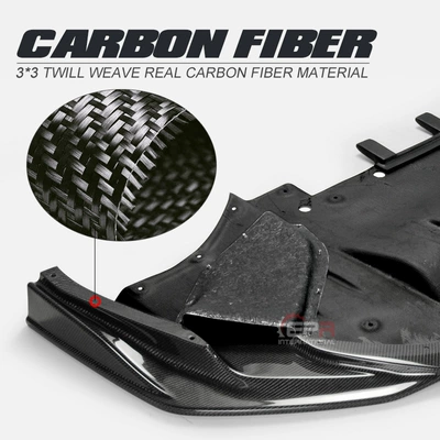 Big Surrounded God of War R35, carbon fiber - single-piece-carbon-fiber-front-lip-base-direct-installation