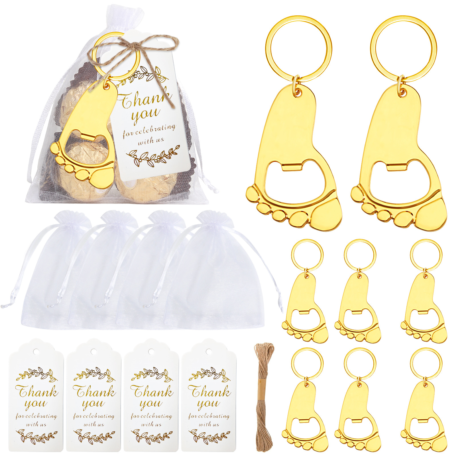 황금발 ((병따개, 거즈주머니, 삼줄)