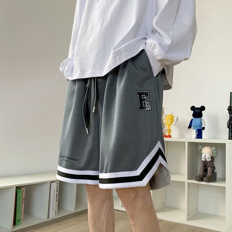Shorts Summer Men's Fashionable Brand Thin American Style Casual Pants Five-point Pants Fashionable Outer Wear Loose Large Size Basketball Sports Pants