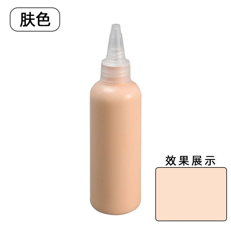 アクリル絵の具100ml子供の手涂りスクエア落书きdiy石膏人形涂りアクリル絵の具セット卸売|undefined