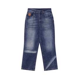 原标高版本新款驴家  秋季新款复古水洗丹宁牛仔棉质牛仔裤男女款