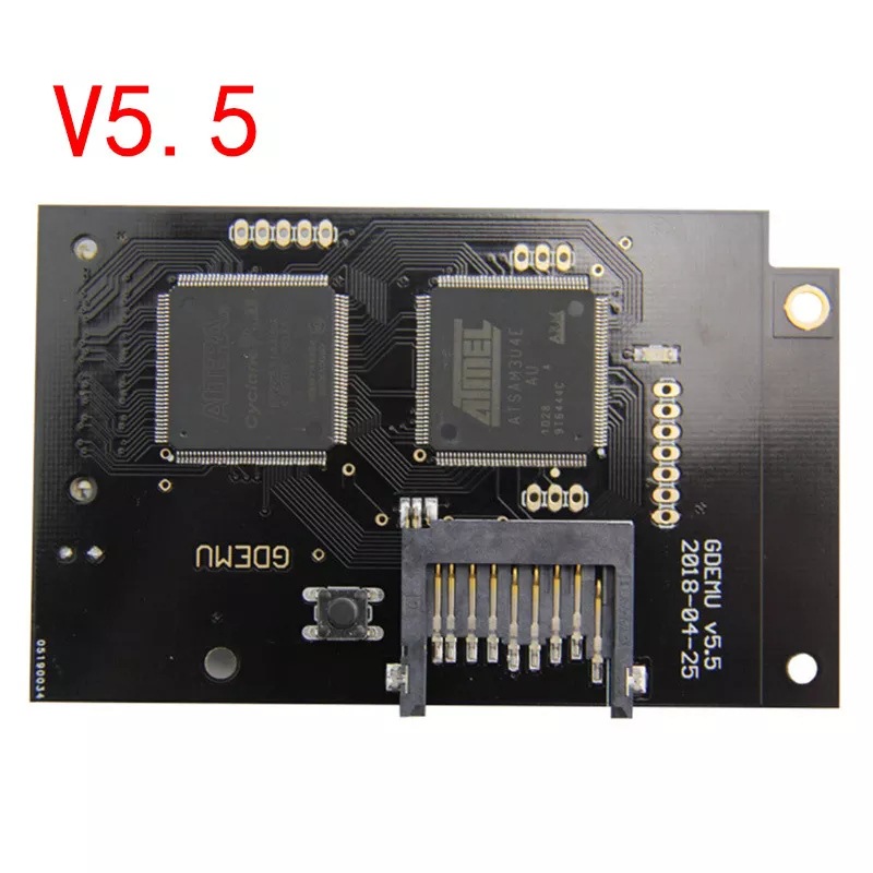 Tablero análogo de la unidad óptica del juego de Sega DC Dreamcast GDEMU 5.20.3 tablero de la unidad óptica del oro negro sin disco en existencia