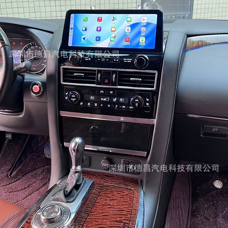 适用日产途乐Y62阿曼达英菲尼迪QX80 QX56收音机多媒体安卓导航仪