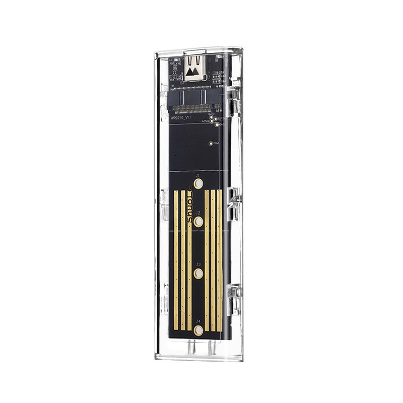 M.2 高速 TYPE-C インターフェイス NGFF、NVME、NGFF/NVME デュアル プロトコル外部モバイル ハード ドライブ ボックス|undefined