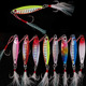 8 Colors Metal Jigging Spoon ures vertical jigs Fresh Water Bass Swimbait Tackle Gear