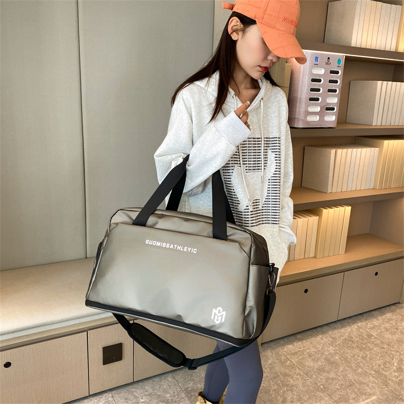 Bolsa de viaje de corta distancia para hombres y mujeres ligero de gran capacidad de viaje portátil pendiente bolsa de equipaje Bolsa deportiva Fitness