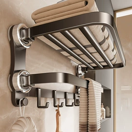 厨房置物架;浴室角架;毛巾环/杆/架