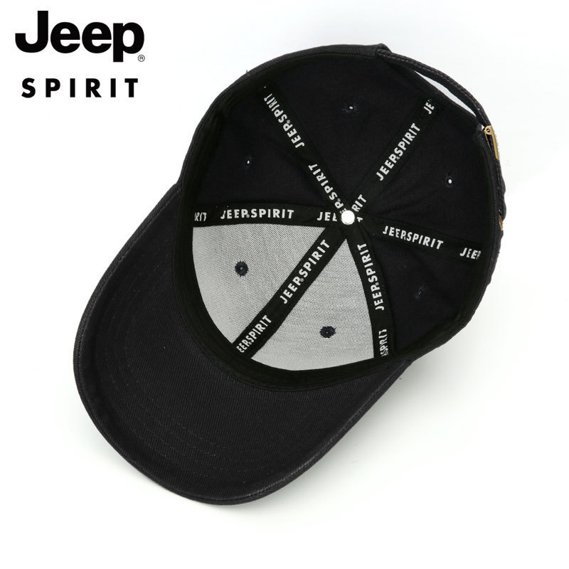 Entrega de una sola pieza JEEPSPIRIT nuevo sombrero de los hombres de cuatro estaciones de béisbol OM18CD996CA0152