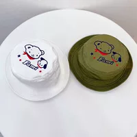 Детская шапка в Корейском стиле, мультяшная шапка для бассейна, шапка рыбака для мальчика, шапка для маленького мальчика, шапка с тенью для щенка Fami, в наличии
