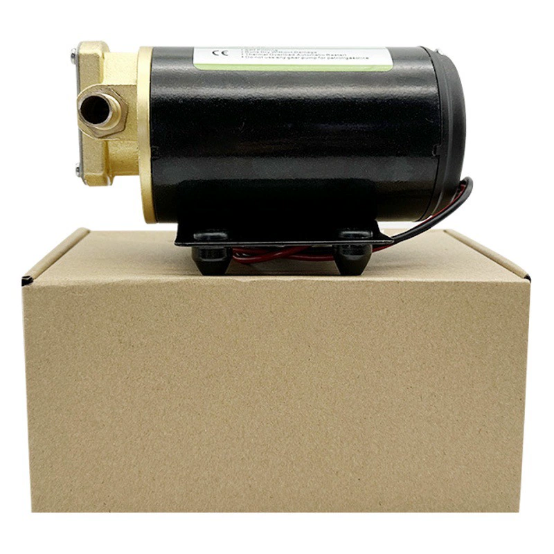 FP-12 12 В самовсасывающий насос дизельный насос смазочный масляный насос с Медной головкой DC микро-шестеренный масляный насос