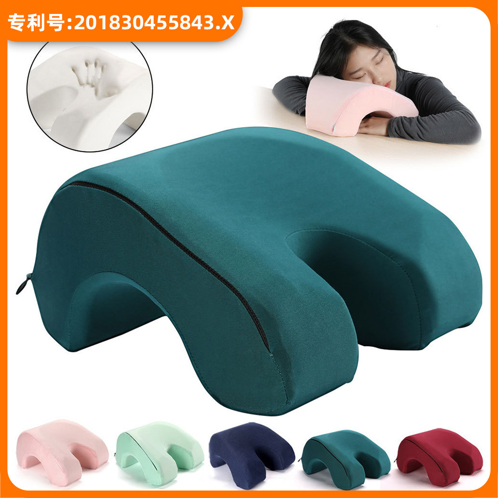 Nuevo producto transfronterizo de Amazon, almohada para la siesta, almohada para estudiantes, artefacto para la siesta, almohada para la siesta, almohada para la siesta para estudiantes