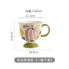 Middle-aged morning tea cup [One blue and a thousand miles]